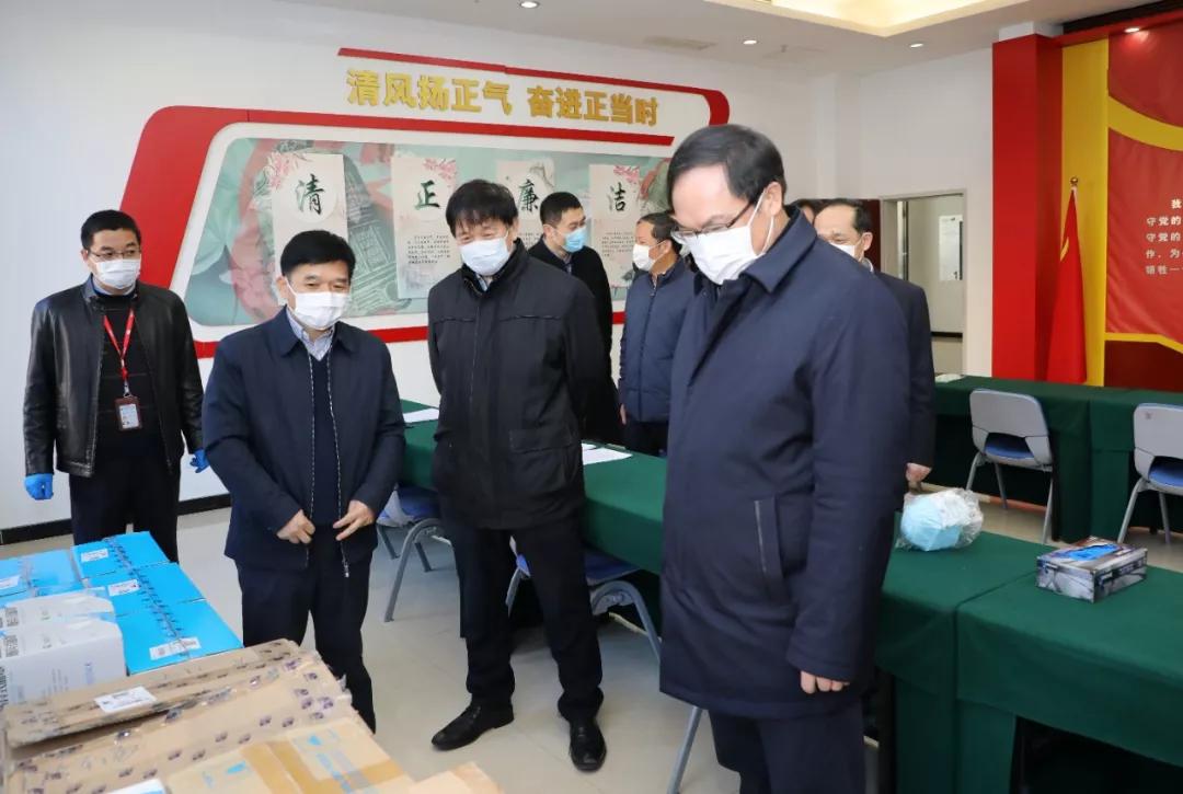 楊金成到七院、七一四所檢查指導疫情防控和復工復產工作